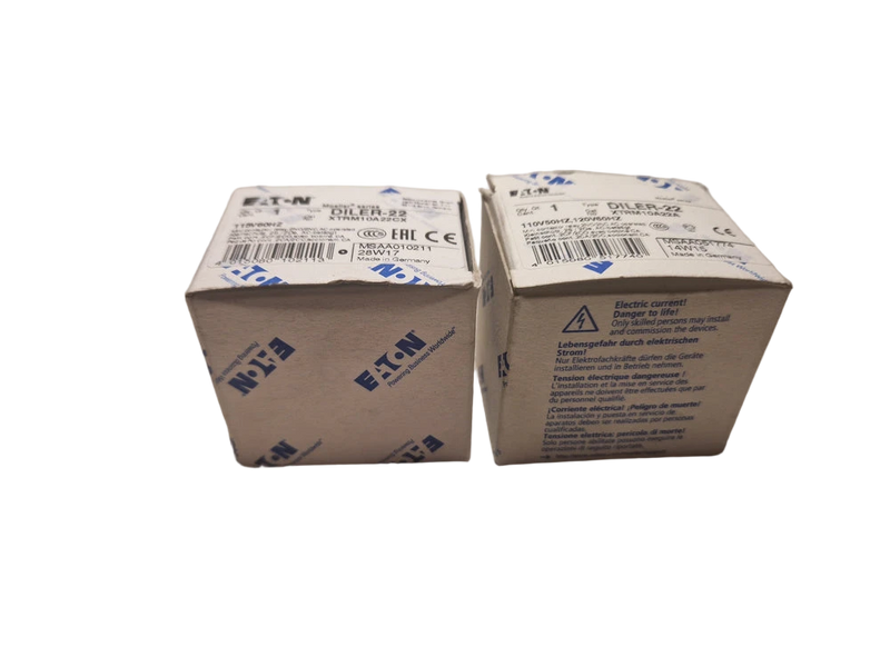 1x EATON DILER-22 Mini Contactor Relay 230V50/ 60Hz