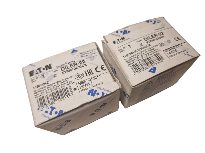 1x EATON DILER-22 Mini Contactor Relay 230V50/ 60Hz