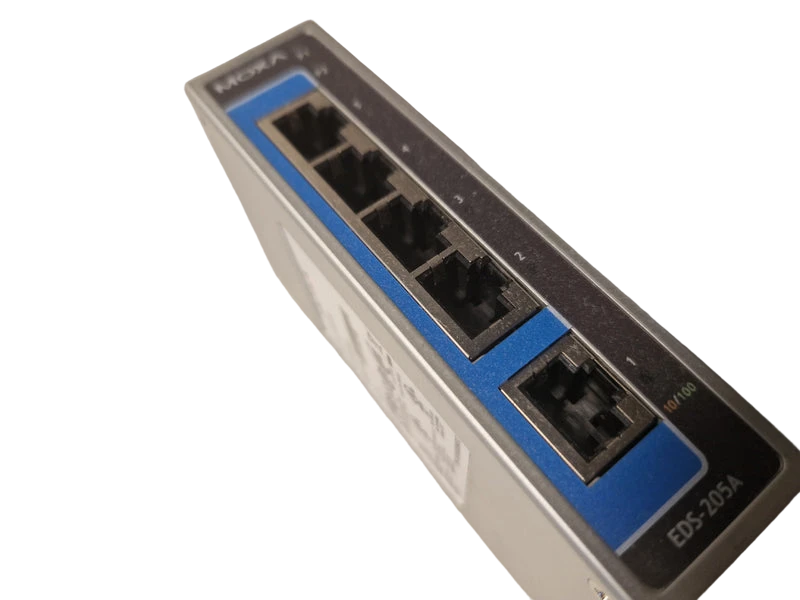 Moxa EDS-205A 5-port compact unmanaged Ethernet switches