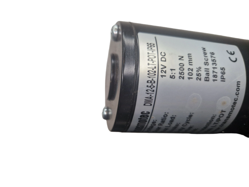 transmotec Linear actuator 12VDC 2600N 28A DMA-12-5-B-102-LT-POT-IP65