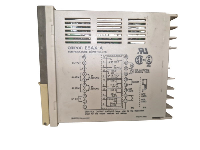 Omron E5AX Digital Temperature Humidity Controller E5AX-LA02
