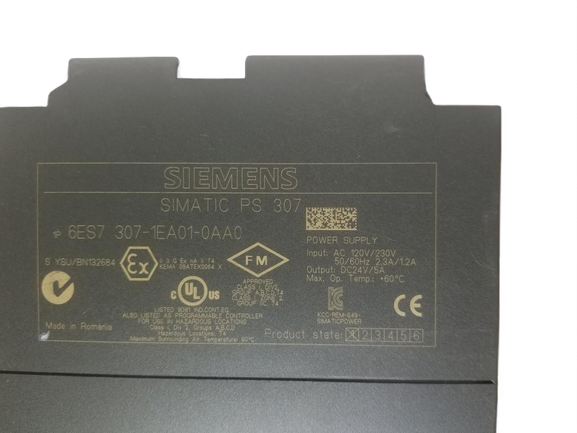 Siemens Simatic S7 6ES7 322-1BL00-0AA0/6ES7321-1BL00-0AA0/ 307 6ES7307-1EA01-0AA0 Modules