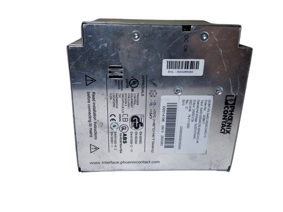 Phoenix Contact 2938617 Power Supply 24VDC 10A Quint-PS-3x400-500AC/24VDC/10