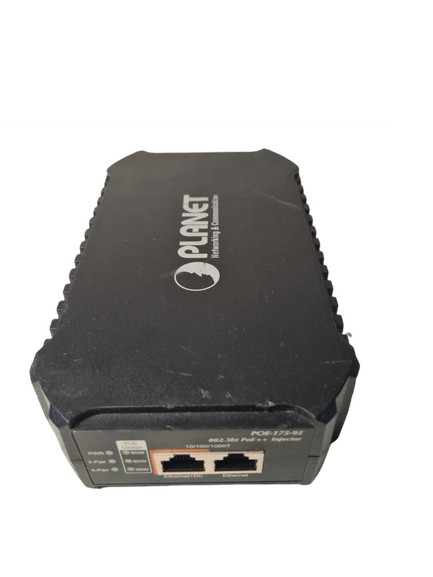 Planet Technology POE-175-95 Single-Port 10/100/1000Mbps 802.3bt PoE++ Injector