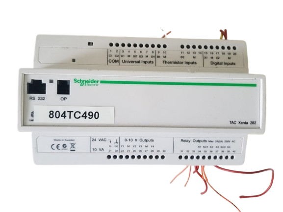 Schneider TAC Xenta 282 Controller 24V