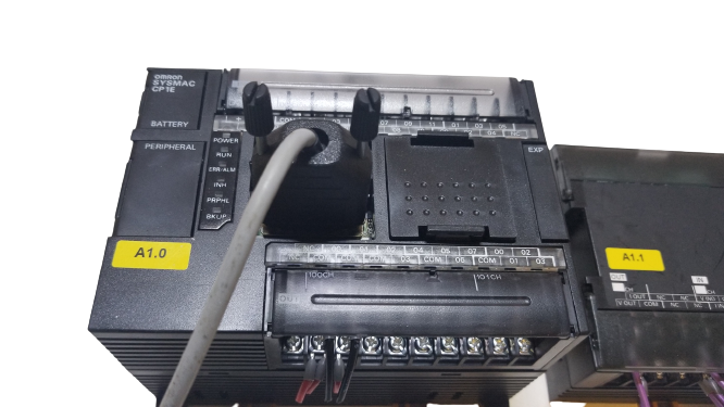 Omron PLC CPU Programmable Controller CP1E-N30DR-D & CP1W-MAD11