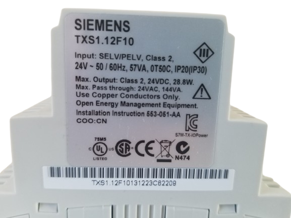Siemens Energy Controller TXI2.Open TXM1.16D TXM1.6R TXM1.8U and Other Modules