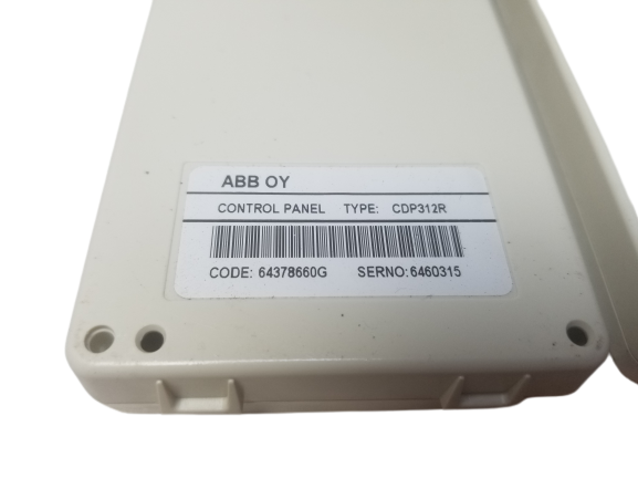 Abb CDP-312R Control Panel