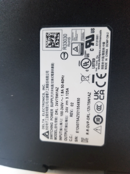 Delta LYTE 75W DRL-24V75W1AZ Switching Power Supply Module