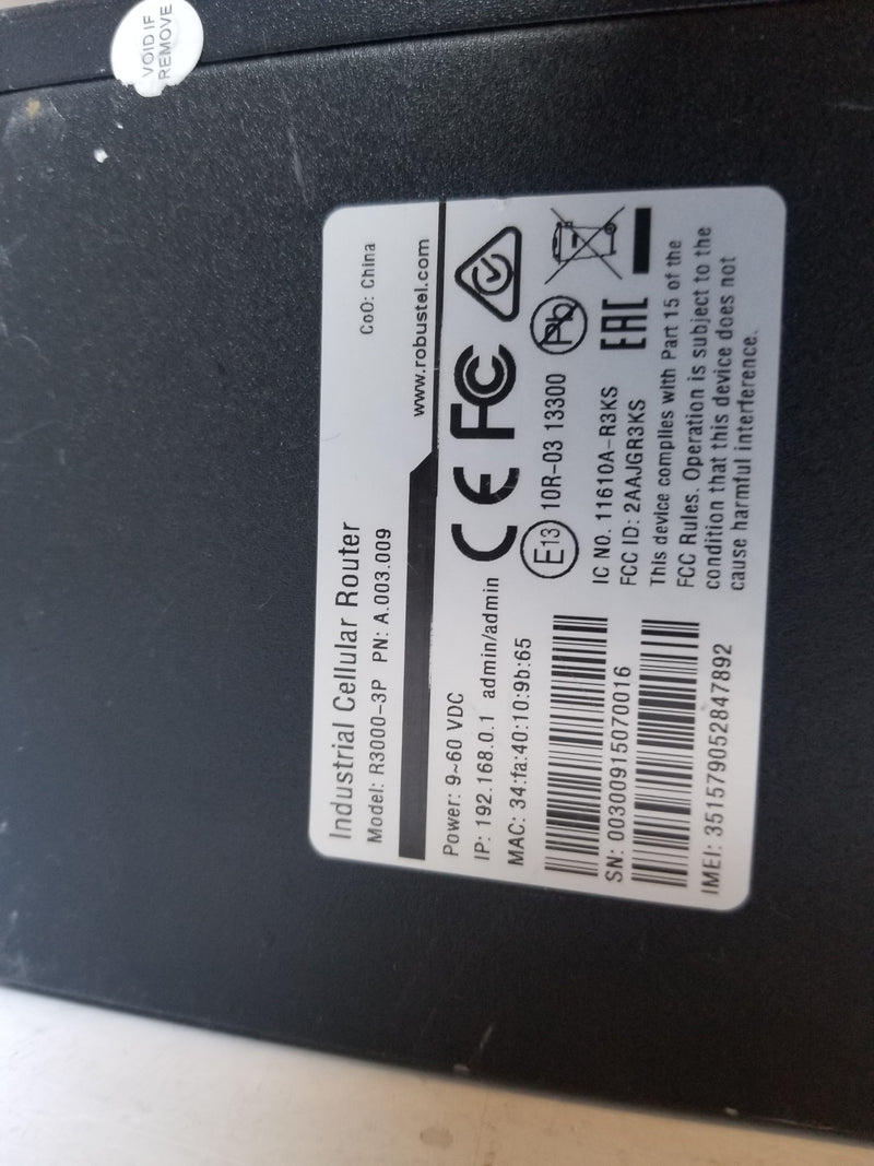 Industrial Cellular Router R300-3P