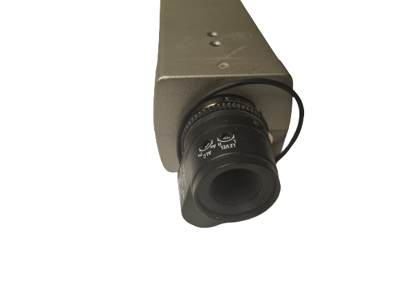Ikegami B/W ICD-40E CCD Camera & Cosmicar TV Lens 12mm