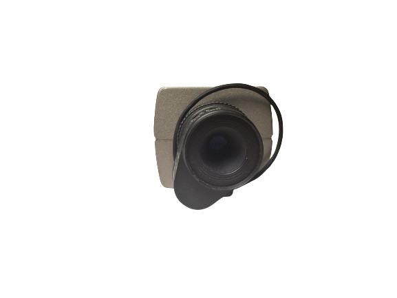 Ikegami B/W ICD-40E CCD Camera & Cosmicar TV Lens 12mm
