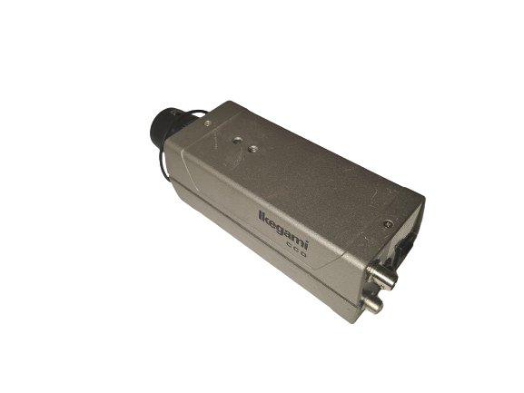 Ikegami B/W ICD-40E CCD Camera & Cosmicar TV Lens 12mm