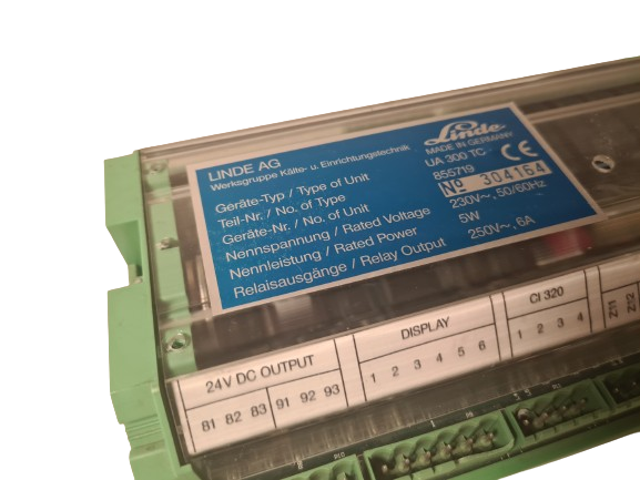 Linde Ua 300 TC Cooler Controller Part No 855719