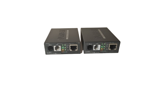 Planet VC-201A Ethernet Over VDSL2 Converter 5VDC-2A
