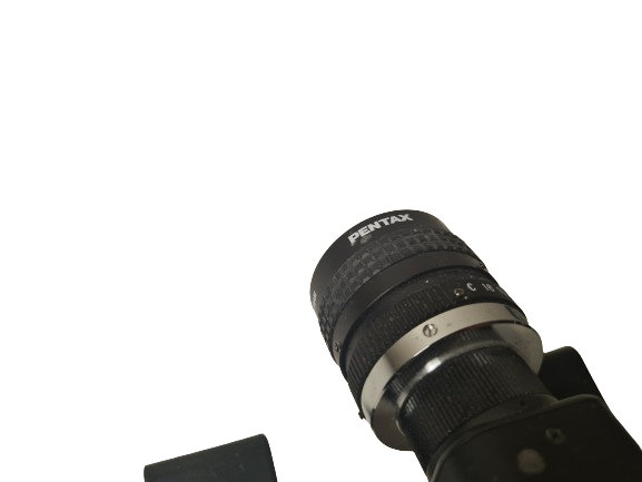 Pentax TV C-mount camera lens 25mm 1:1.8