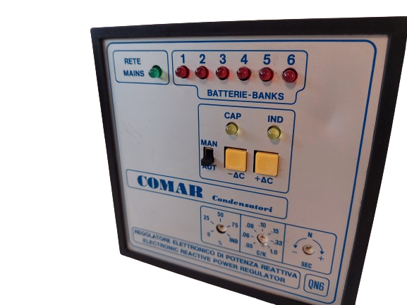 COMAR QN6 Condensatori REACTIVE POWER REGULATOR