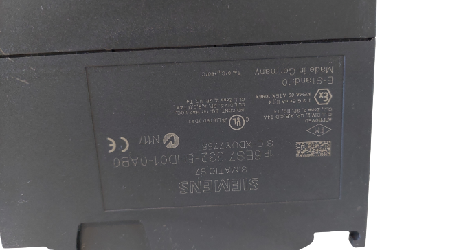 Siemens Simatic S7 6ES7332-5HD01-0AB0 Analog Output Module A04x12BIT