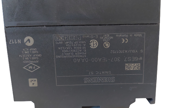 Siemens Model: 6ES7 307-1EA00-0AA0