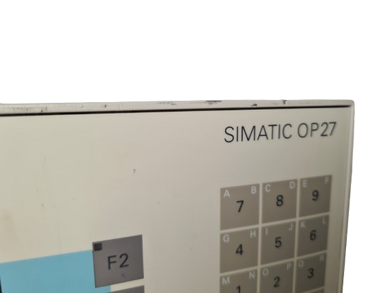 Siemens Simatic OP27  mono Operator Panel 6AV3627-1JK00-0AX0 HMI