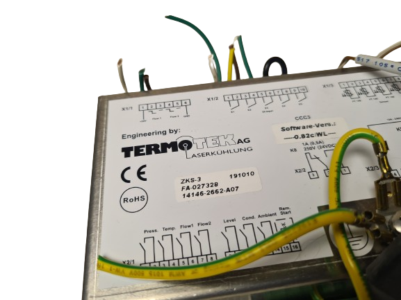 Termotek ZKS-3 FA-027328 14146-2662-A07 Interface Panel