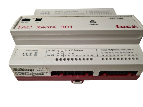 Schneider Electric TAC Xenta 301 0-073-0009-2 Controller