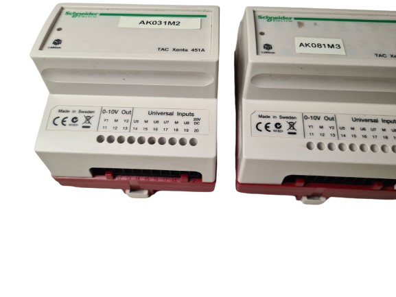 Schneider Electric TAC Xenta 451A Universal Input and Analog Output Module