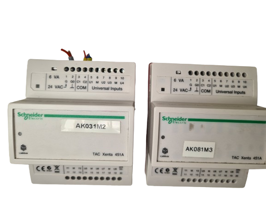 Schneider Electric TAC Xenta 451A Universal Input and Analog Output Module