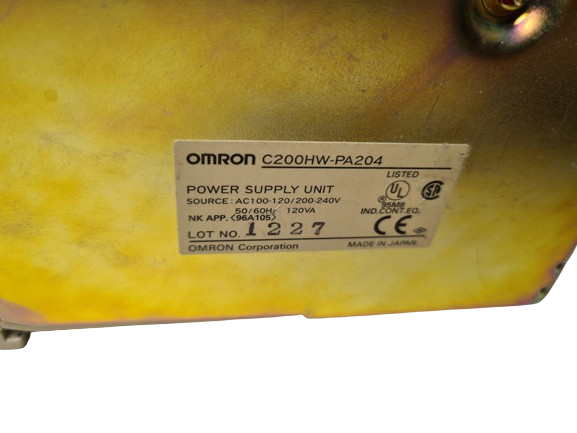 Omron C200HW-PA204 Power Supply Unit