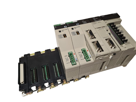 Omron Sysmac CS1G CPU42-V1 Programmable Controller & Devicenet CS1W-DRM21-V1 & C200HW-PA204 PLC Power Supply