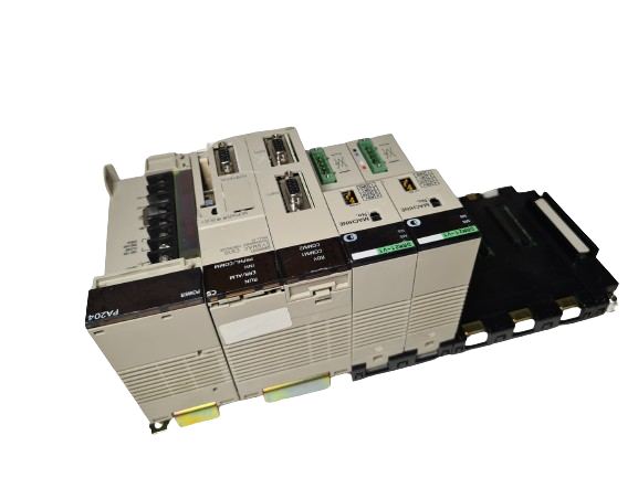 Omron Sysmac CS1G CPU42-V1 Programmable Controller & Devicenet CS1W-DRM21-V1 & C200HW-PA204 PLC Power Supply