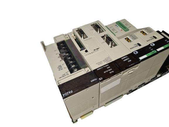 Omron Sysmac CS1G CPU42-V1 Programmable Controller & Devicenet CS1W-DRM21-V1 & C200HW-PA204 PLC Power Supply