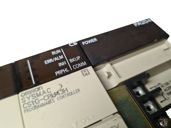 Omron Sysmac CS1G-CPU43H Programmable Controller & CS1W-C200HW-PA204 PLC Power Supply & CS1W-ETN01 Ethernet Unit
