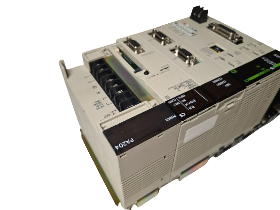 Omron Sysmac CS1G-CPU43H Programmable Controller & CS1W-C200HW-PA204 PLC Power Supply & CS1W-ETN01 Ethernet Unit