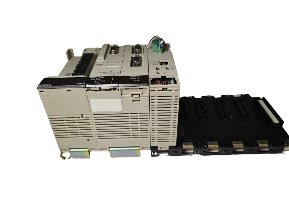 Omron sysmac CS1G-CPU43H programmable controller & C200HW-PA204 PLC power supply & CS1W-SCB21 Communication Module