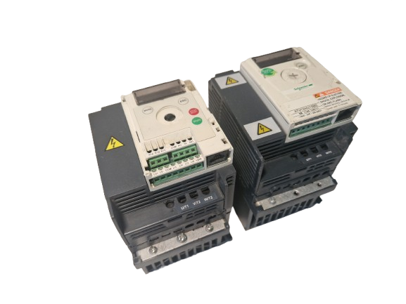 1x Schneider Electric ATV12HU15M2 variable speed drive With Heat Sink