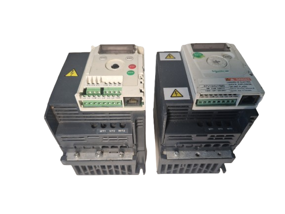 1x Schneider Electric ATV12HU15M2 variable speed drive With Heat Sink
