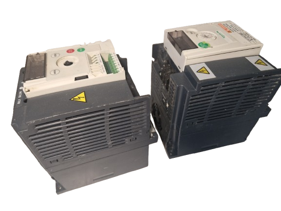 1x Schneider Electric ATV12HU15M2 variable speed drive With Heat Sink