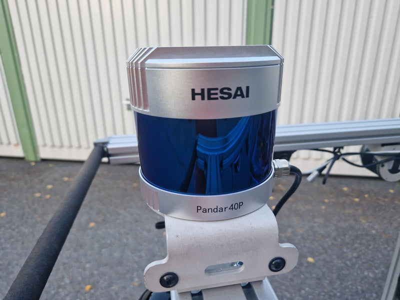 Extreme Autonomy Advanced Testing cart 6x LiDARs, 5x Radars, 4x Axis Cameras CANBus - Autonomous driving testing - ASK FOR A QUOTE
