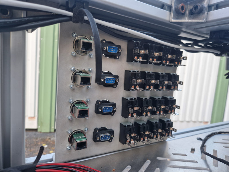 Extreme Autonomy Advanced Testing cart 6x LiDARs, 5x Radars, 4x Axis Cameras CANBus - Autonomous driving testing - ASK FOR A QUOTE