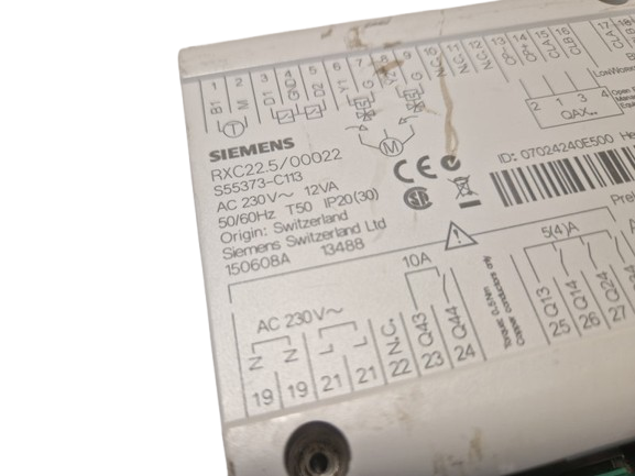 Siemens RXC22.5/00022 Room Controller