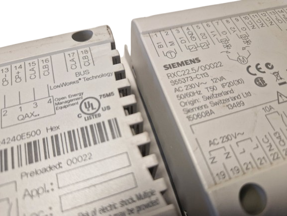 Siemens RXC22.5/00022 Room Controller