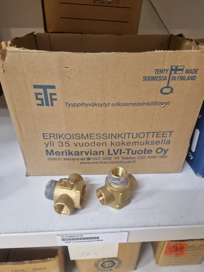 Brass Fittings Lot 14,000+ pcs | Messinkiosat Iso Erä | Jakotec | TA Hydronics (IMI) | Onnline, Merikarvian LVI-Tuote (MLVI) | Oras