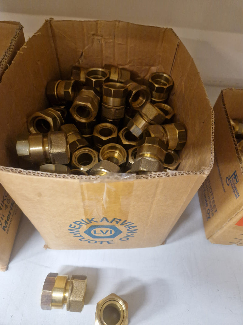 Brass Fittings Lot 14,000+ pcs | Messinkiosat Iso Erä | Jakotec | TA Hydronics (IMI) | Onnline, Merikarvian LVI-Tuote (MLVI) | Oras