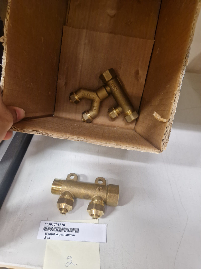 Brass Fittings Lot 14,000+ pcs | Messinkiosat Iso Erä | Jakotec | TA Hydronics (IMI) | Onnline, Merikarvian LVI-Tuote (MLVI) | Oras