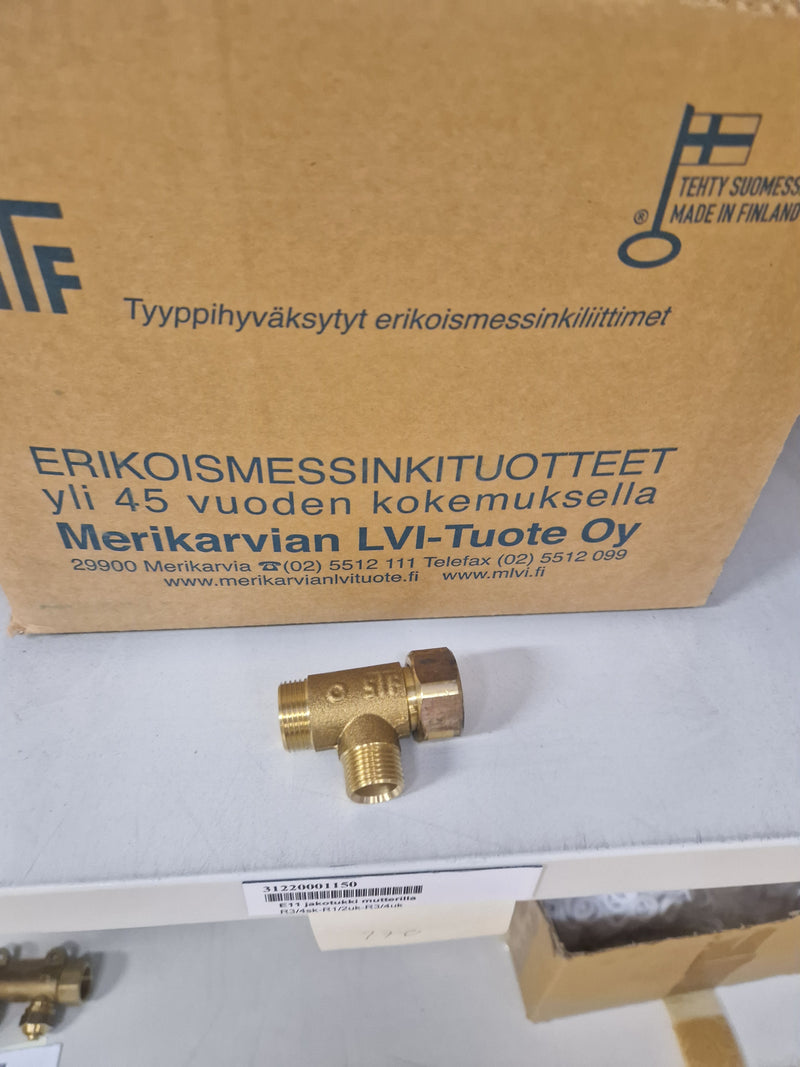 Brass Fittings Lot 14,000+ pcs | Messinkiosat Iso Erä | Jakotec | TA Hydronics (IMI) | Onnline, Merikarvian LVI-Tuote (MLVI) | Oras