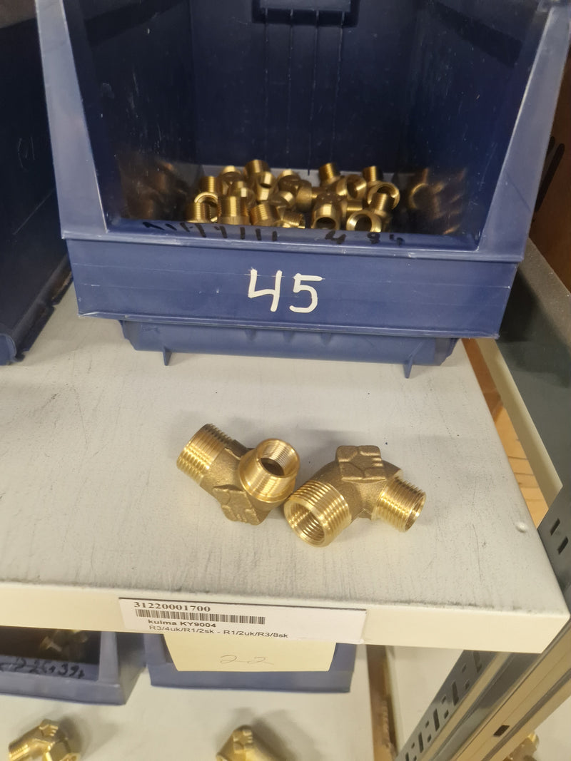 Brass Fittings Lot 14,000+ pcs | Messinkiosat Iso Erä | Jakotec | TA Hydronics (IMI) | Onnline, Merikarvian LVI-Tuote (MLVI) | Oras