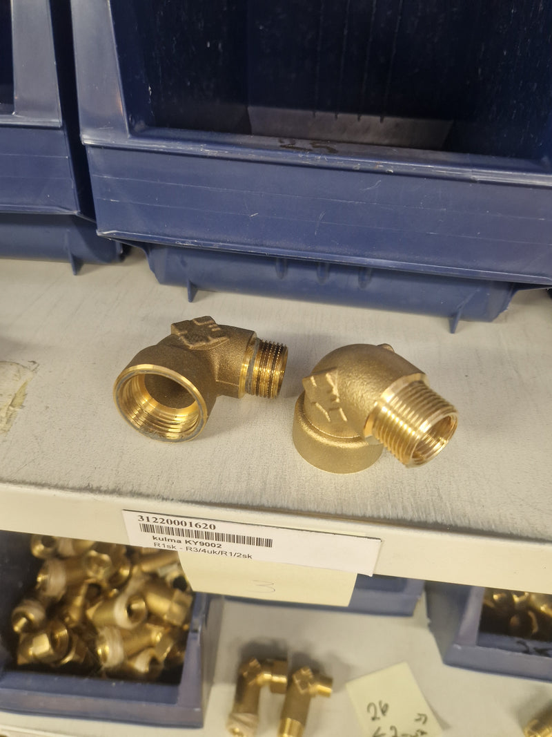 Brass Fittings Lot 14,000+ pcs | Messinkiosat Iso Erä | Jakotec | TA Hydronics (IMI) | Onnline, Merikarvian LVI-Tuote (MLVI) | Oras