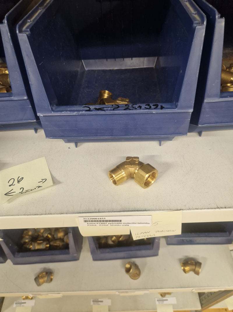 Brass Fittings Lot 14,000+ pcs | Messinkiosat Iso Erä | Jakotec | TA Hydronics (IMI) | Onnline, Merikarvian LVI-Tuote (MLVI) | Oras