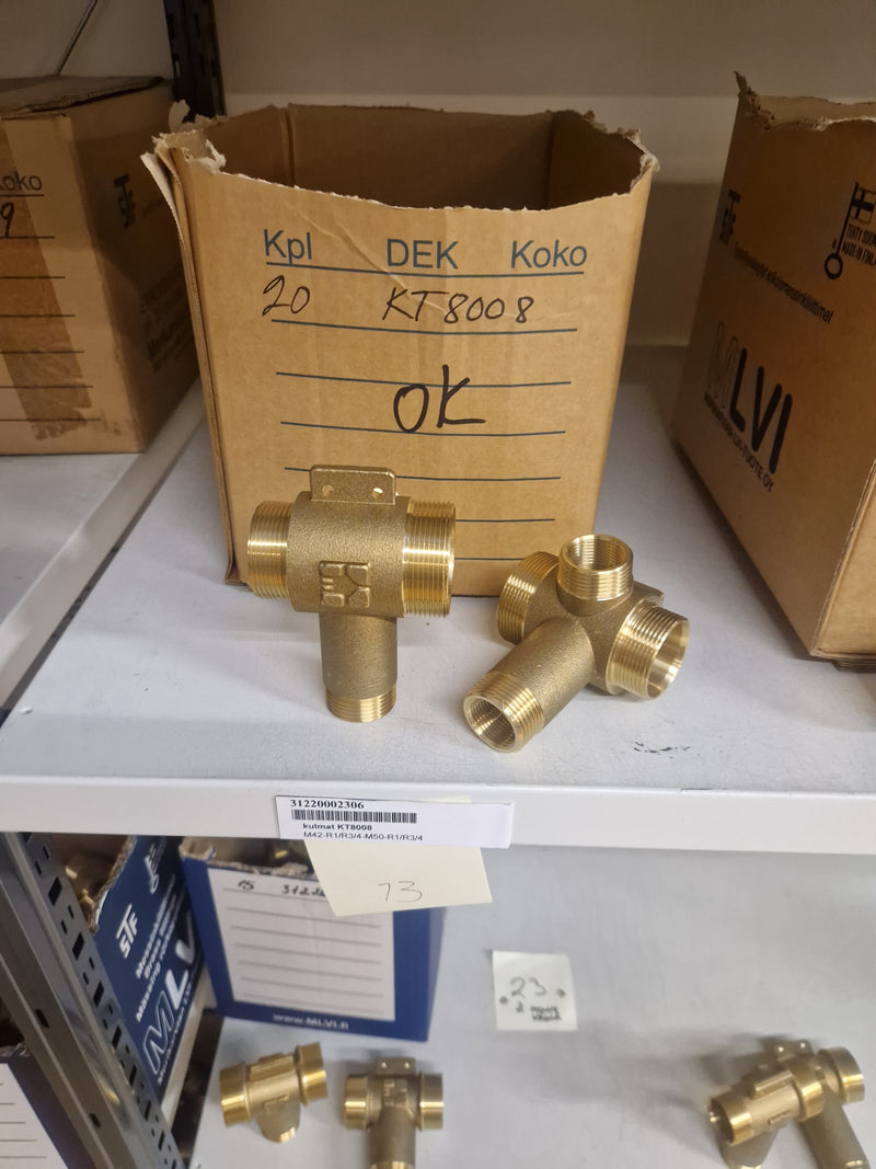 Brass Fittings Lot 14,000+ pcs | Messinkiosat Iso Erä | Jakotec | TA Hydronics (IMI) | Onnline, Merikarvian LVI-Tuote (MLVI) | Oras